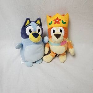 Bluey & Bingo Plush HugMees by Squishmallows Set – Official BBC Studios Licensed